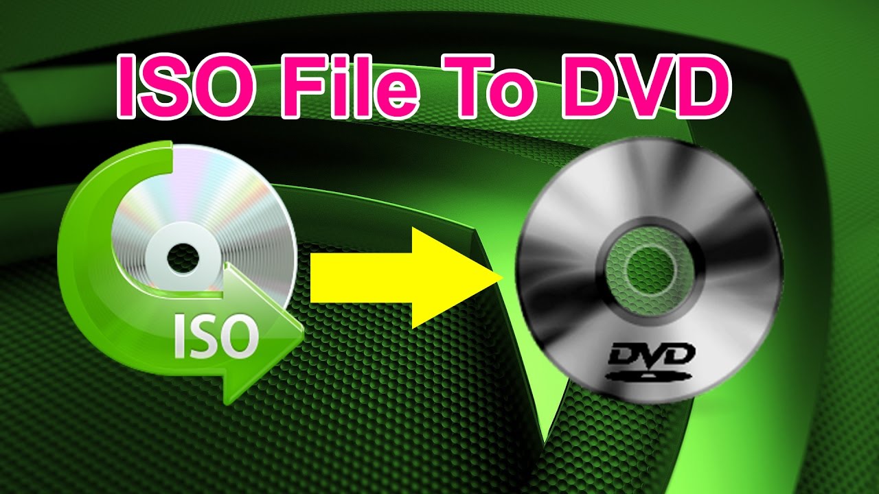 iso to bootable dvd